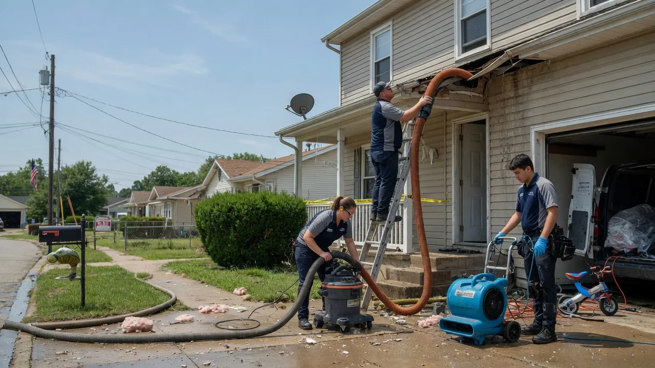 Water Damage Restoration in Linden, WI near me